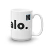 Mug, "Mahalo." | The Adam Carolla Show Logo