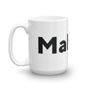 Mug, "Mahalo." | The Adam Carolla Show Logo